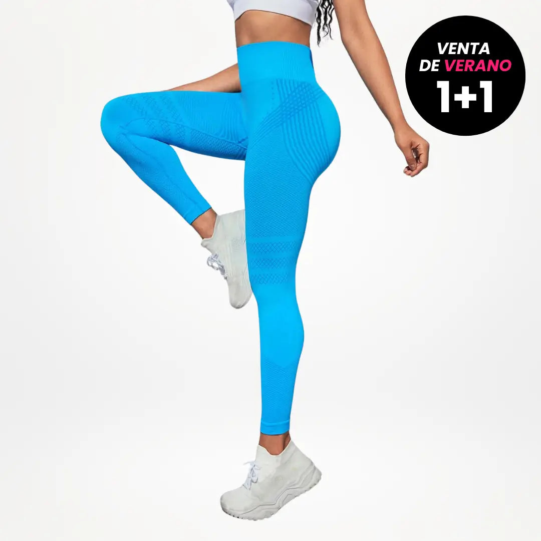 Leggings 3D VivaCuerpo™ - Azul